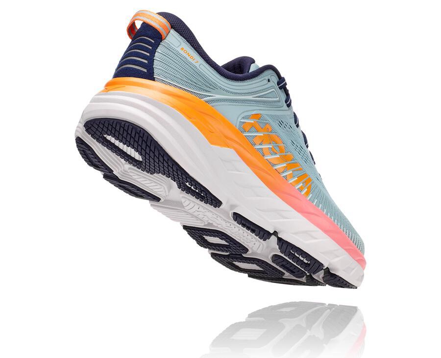 Hoka One One Tenisky Damske Modre - Bondi 7 - 53710-QDIP